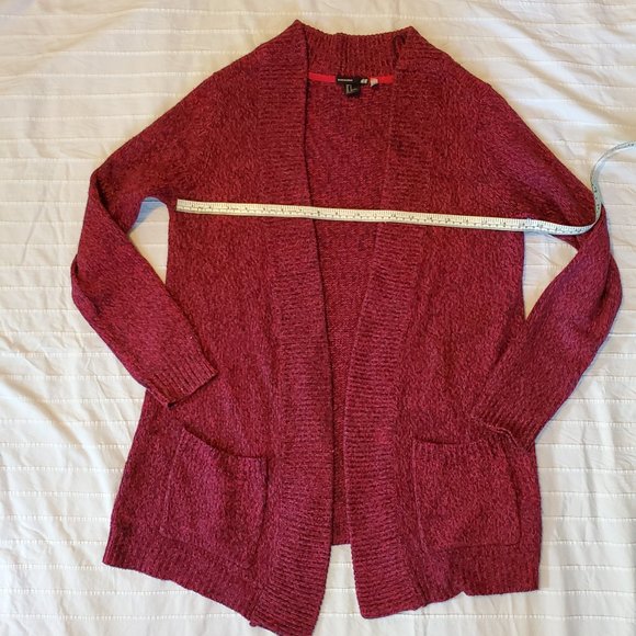 H&M, Women's Dark Pink Open Cardigan, Size S - Picture 1 of 5